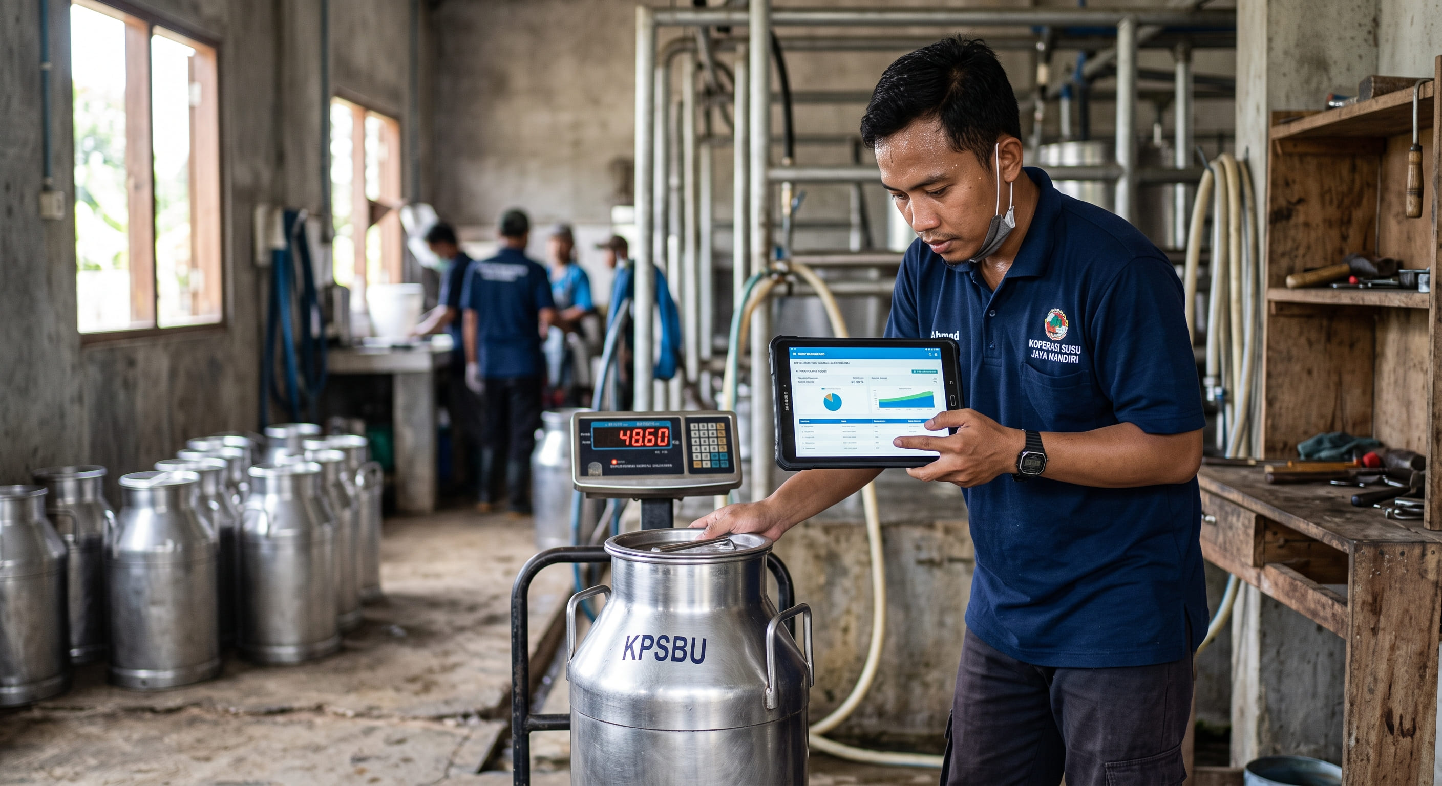 Digitalisasi Koperasi Susu (ERP System)